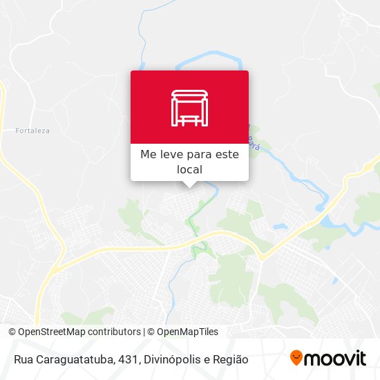 Rua Caraguatatuba, 431 mapa