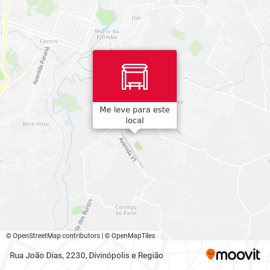 Rua João Dias, 2230 mapa