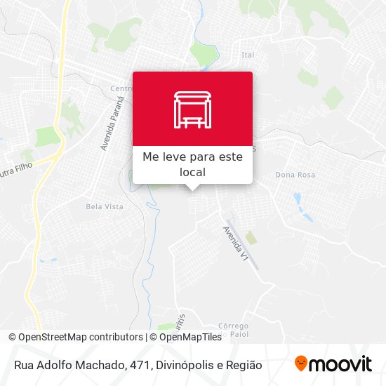 Rua Adolfo Machado, 471 mapa
