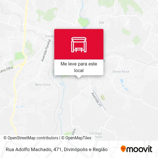 Rua Adolfo Machado, 471 mapa
