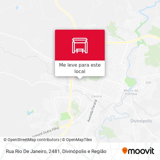 Rua Rio De Janeiro, 2481 mapa
