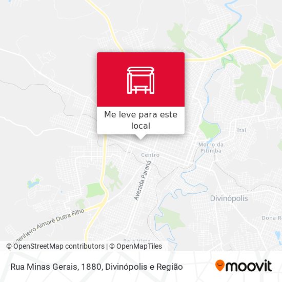 Rua Minas Gerais, 1880 mapa