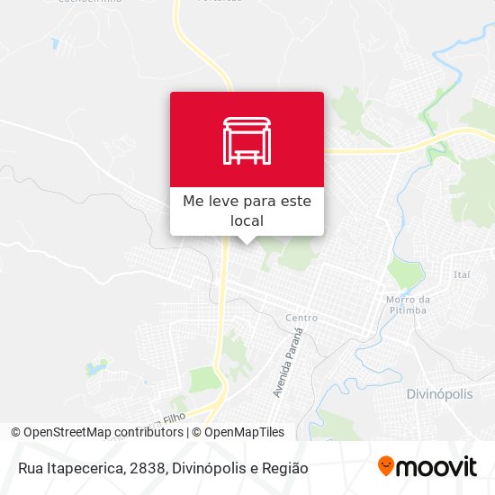 Rua Itapecerica, 2838 mapa