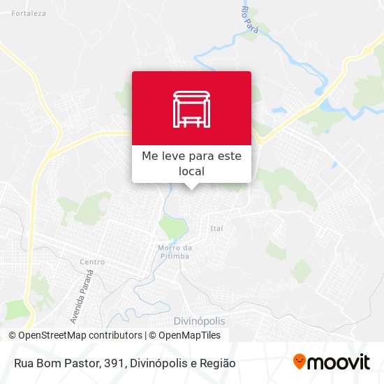 Rua Bom Pastor, 391 mapa