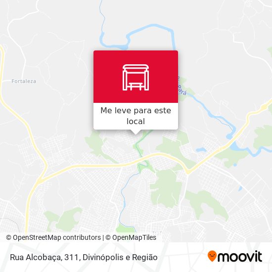 Rua Alcobaça, 311 mapa