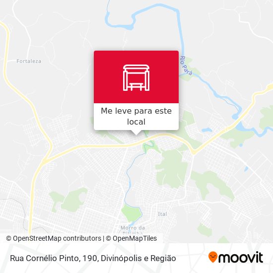 Rua Cornélio Pinto, 190 mapa