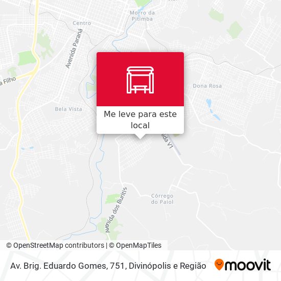 Av. Brig. Eduardo Gomes, 751 mapa