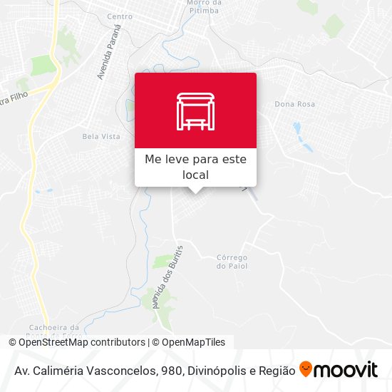 Av. Caliméria Vasconcelos, 980 mapa