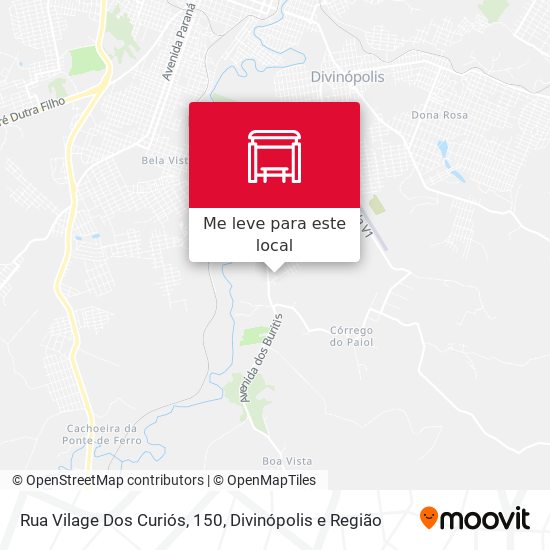 Rua Vilage Dos Curiós, 150 mapa