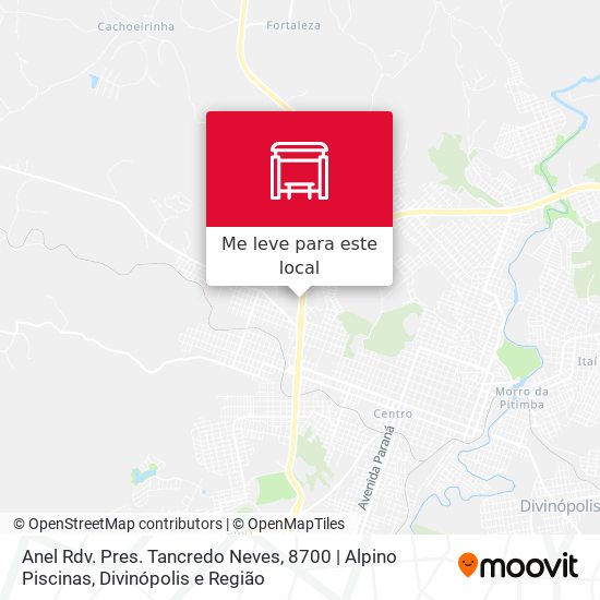 Anel Rdv. Pres. Tancredo Neves, 8700 | Alpino Piscinas mapa