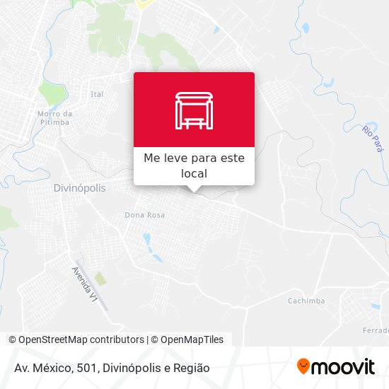 Av. México, 501 mapa