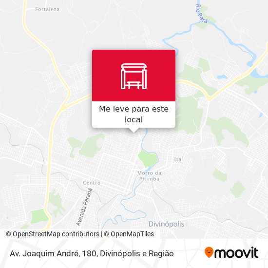 Av. Joaquim André, 180 mapa