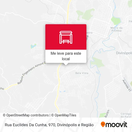 Rua Euclides Da Cunha, 970 mapa