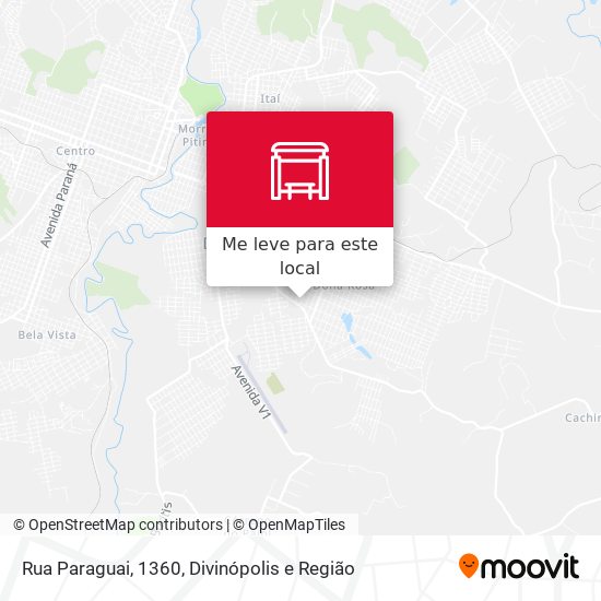 Rua Paraguai, 1360 mapa