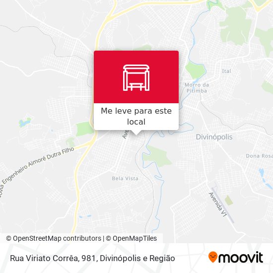 Rua Viriato Corrêa, 981 mapa