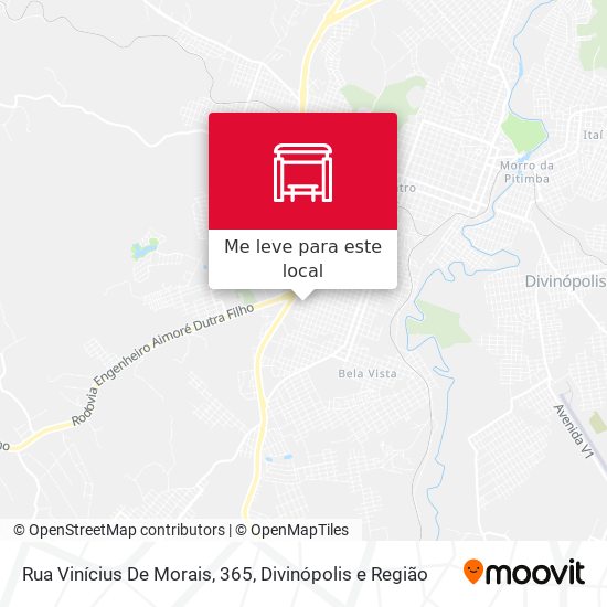 Rua Vinícius De Morais, 365 mapa