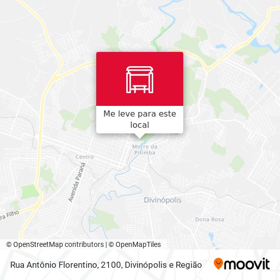 Rua Antônio Florentino, 2100 mapa