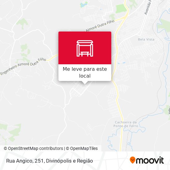 Rua Angico, 251 mapa
