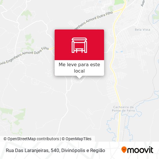 Rua Das Laranjeiras, 540 mapa