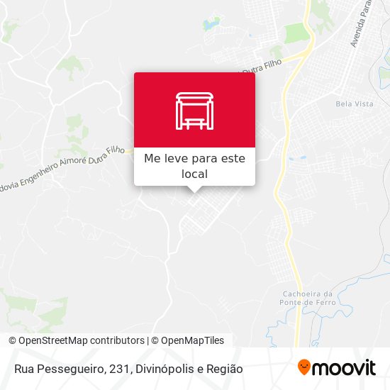 Rua Pessegueiro, 231 mapa