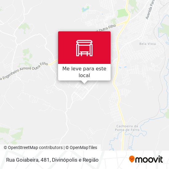 Rua Goiabeira, 481 mapa