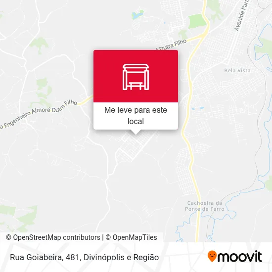 Rua Goiabeira, 481 mapa