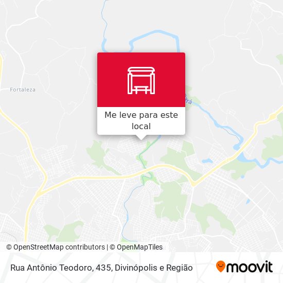 Rua Antônio Teodoro, 435 mapa