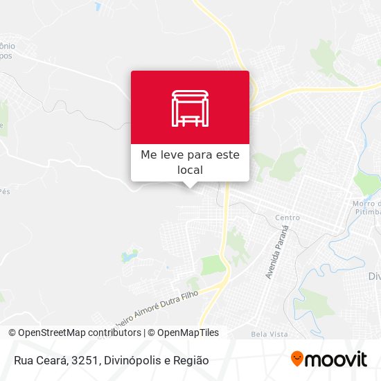 Rua Ceará, 3251 mapa