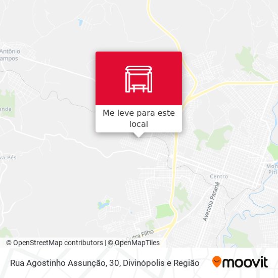 Rua Agostinho Assunção, 30 mapa