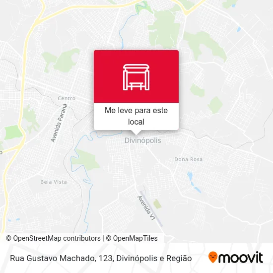 Rua Gustavo Machado, 123 mapa