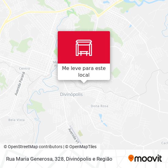 Rua Maria Generosa, 328 mapa