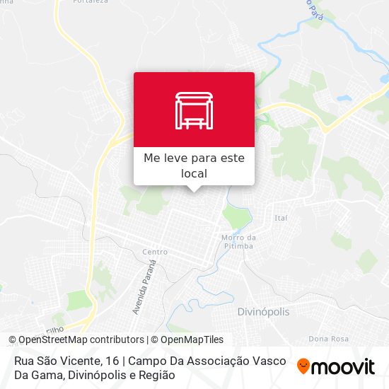 Rua São Vicente, 16 | Campo Da Associação Vasco Da Gama mapa