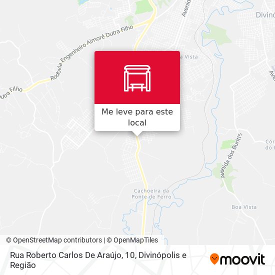 Rua Roberto Carlos De Araújo, 10 mapa