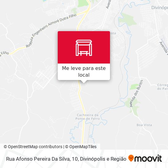 Rua Afonso Pereira Da Silva, 10 mapa