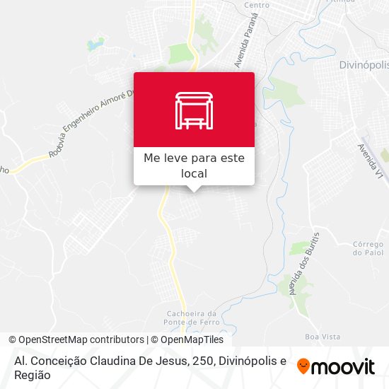 Al. Conceição Claudina De Jesus, 250 mapa