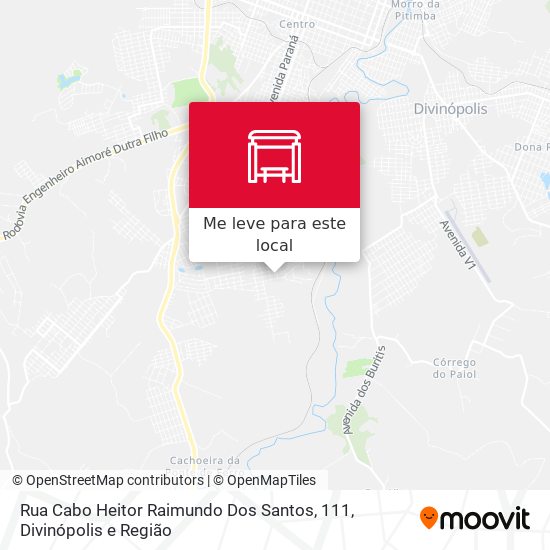 Rua Cabo Heitor Raimundo Dos Santos, 111 mapa