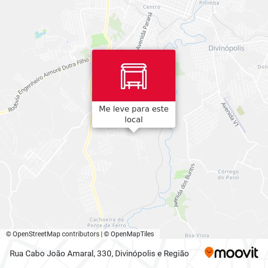 Rua Cabo João Amaral, 330 mapa