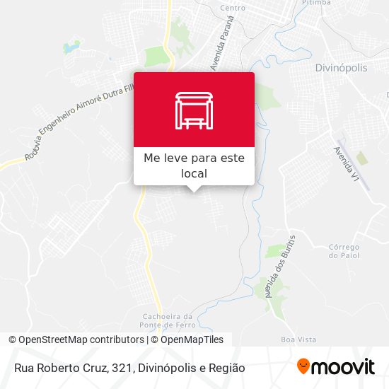 Rua Roberto Cruz, 321 mapa