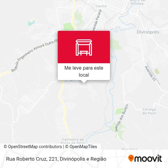 Rua Roberto Cruz, 221 mapa