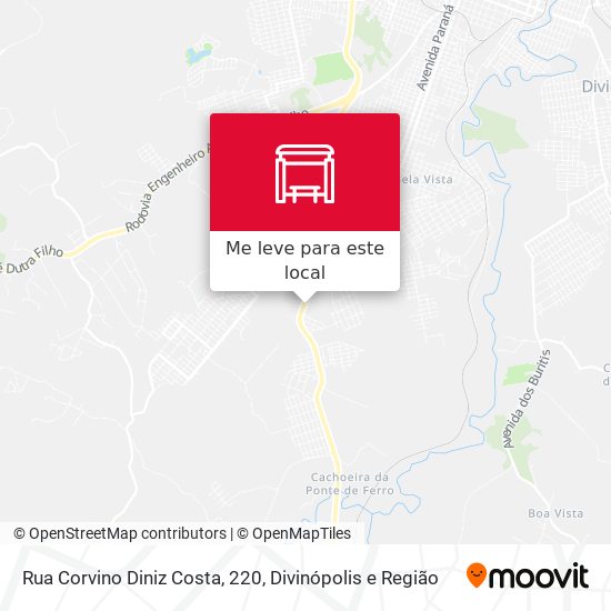Rua Corvino Diniz Costa, 220 mapa