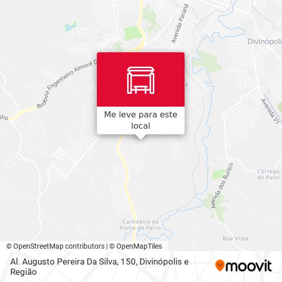 Al. Augusto Pereira Da Silva, 150 mapa