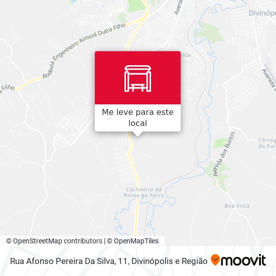 Rua Afonso Pereira Da Silva, 11 mapa