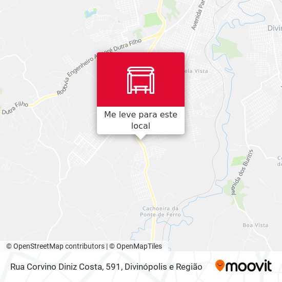 Rua Corvino Diniz Costa, 591 mapa