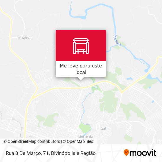 Rua 8 De Março, 71 mapa