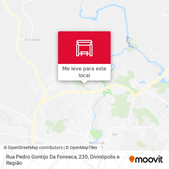 Rua Pedro Gontijo Da Fonseca, 230 mapa