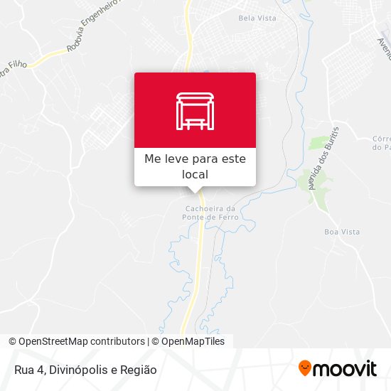 Rua 4 mapa