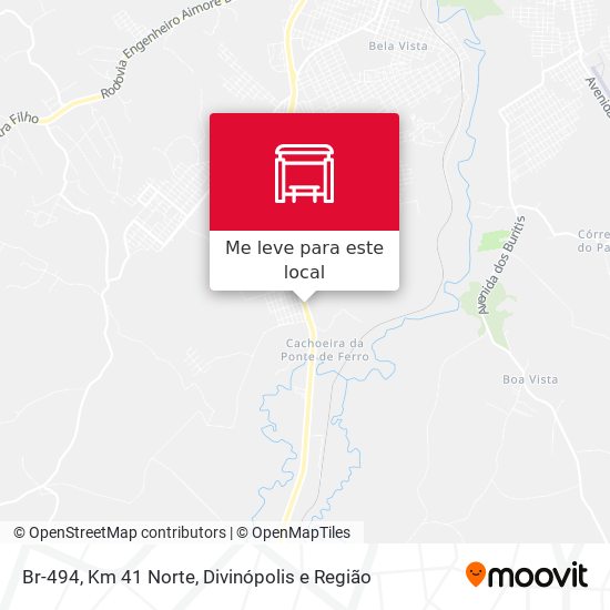 Br-494, Km 41 Norte mapa