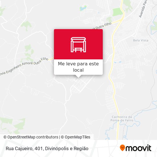 Rua Cajueiro, 401 mapa