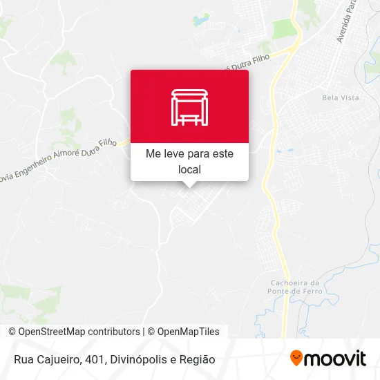 Rua Cajueiro, 401 mapa