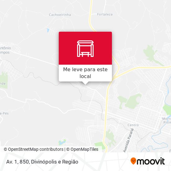 Av. 1, 850 mapa